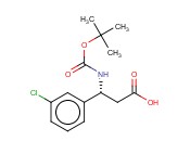 BOC-(R)-3-AMINO-3-(3-CHLORO-PHENYL)-PROPIONIC ACID