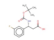 (R)-3-TERT-BUTOXYCARBONYL<span class='lighter'>AMINO</span>-3-(3-FLUORO-PHENYL)-PROPIONIC ACID