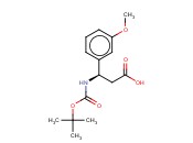 <span class='lighter'>BOC</span>-(R)-3-AMINO-3-(3-METHOXY-PHENYL)-<span class='lighter'>PROPIONIC</span> ACID