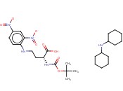(R)-2-(TERT-BUTOXYCARBONYLAMINO)-4-(2,4-DINITROPHENYLAMINO)BUTANOATE DICYCLOHEXYLAMINE
