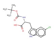 Boc-5-氯-<span class='lighter'>D-</span>色<span class='lighter'>氨酸</span>