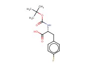 (R)-N-BOC-4-<span class='lighter'>FLUOROPHENYLALANINE</span>