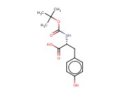 N-(<span class='lighter'>叔</span><span class='lighter'>丁</span><span class='lighter'>氧</span><span class='lighter'>羰基</span>)-D-酪氨酸