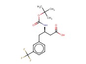 Benzenebutanoic acid, beta-[[(1,1-dimethylethoxy)carbonyl]amino]-3-(trifluoromethyl)-, (betaR)-