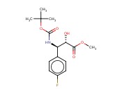 (2S,3R)-METHYL 3-(TERT-BUTOXYCARBONYLAMINO)-3-(4-FLUOROPHENYL)-2-HYDROXYPROPANOATE