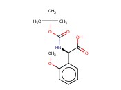 BOC-(R)-2-METHOXY-<span class='lighter'>PHENYLGLYCINE</span>