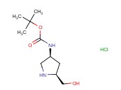 (2S,4S)-2-HYDROXYMETHYL-4-BOC-AMINO PYRROLIDINE-HCL