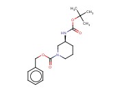 (S)-1-Cbz-3-N-Boc-<span class='lighter'>氨基</span><span class='lighter'>哌啶</span>