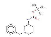 R)-1-苄基-3-N-叔丁氧羰基<span class='lighter'>氨基</span><span class='lighter'>哌啶</span>