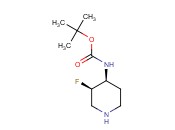 TERT-BUTYL N-[(3R,4S)-3-FLUOROPIPERIDIN-4-YL]CARBAMATE