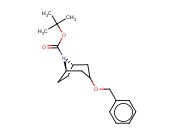 3-(PHENYLMETHOXY)-8-AZABICYCLO[3.2.1]OCTANE-8-CARBOXYLIC ACID, 1,1-DIMETHYLETHYL ESTER