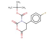 <span class='lighter'>N-BOC-BETA-ALANINE-BETA-4</span>'-<span class='lighter'>FLUOROPHENYL-N-CARBOXYANHYDRIDE</span>