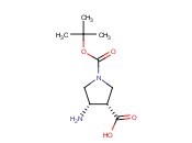 (3S,4S)-4-AMINO-1-(TERT-BUTOXYCARBONYL)PYRROLIDINE-3-CARBOXYLIC ACID