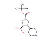 BOC-TRANS-4-(4-PIPERIDINYL)-PYRROLINE-3-CARBOXYLIC ACID