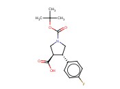 BOC-(+/-)-TRANS-4-(4-FLUORO-PHENYL)-PYRROLIDINE-3-CARBOXYLIC ACID