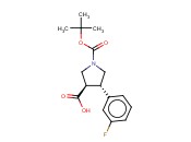 BOC-(+/-)-TRANS-4-(3-FLUORO-PHENYL)-PYRROLIDINE-3-CARBOXYLIC ACID