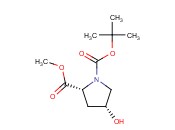 N-BOC-反式-4-羟基-<span class='lighter'>L-</span>脯<span class='lighter'>氨酸</span>甲<span class='lighter'>酯</span>