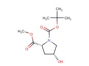 METHYL CIS-1-<span class='lighter'>BOC</span>-4-HYDROXY-D-PROLINATE