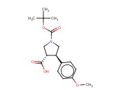 BOC-(+/-)-TRANS-4-(4-METHOXY-PHENYL)-PYRROLIDINE-3-CARBOXYLIC ACID