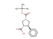 1-[(TERT-BUTYL)OXYCARBONYL]-4-PHENYLPYRROLIDINE-3-CARBOXYLIC ACID