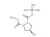 (2R,4S)-1-tert-Butyl 2-methyl 4-hydroxypyrrolidine-1,2-dicarboxylate