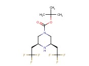 (3S,5R)-3,5-BIS-(2,2,2-TRIFLUORO-ETHYL)-PIPERAZINE-1-CARBOXYLIC ACID TERT-BUTYL ESTER