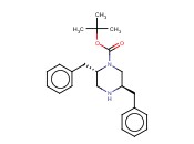 (2S,5R)-1-N-BOC-2,5-DIBENZYL PIPERAZINE