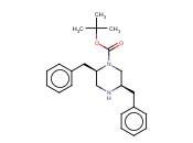 (2R,5R)-2,5-DIBENZYL-PIPERAZINE-1-CARBOXYLIC ACID TERT-BUTYL ESTER