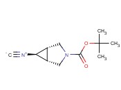 3-AZABICYCLO[3.1.0]HEXANE-3-CARBOXYLIC ACID, 6-ISOCYANO-, 1,1-DIMETHYLETHYL ESTER, (1A,5A,6A)-