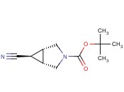 3-AZABICYCLO[3.1.0]HEXANE-3-CARBOXYLIC ACID, 6-CYANO-, 1,1-DIMETHYLETHYL ESTER, (1A,5A,6A)-