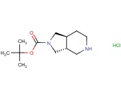 PYRROLO[3,4-C]PYRROLE-2(1H)-CARBOXYLIC ACID, HEXAHYDRO-, 1,1-DIMETHYLETHYL ESTER, HYDROCHLORIDE (1:1), (3AR,6AS)-REL-
