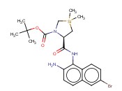 (R)-TERT-BUTYL 5-((2-AMINO-6-BROMONAPHTHALEN-1-YL)CARBAMOYL)-3,3-DIMETHYL-1,3-AZASILOLIDINE-1-CARBOXYLATE