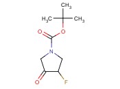 1-叔丁氧羰基-3-氟-4-<span class='lighter'>吡咯烷</span>酮