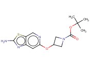 TERT-BUTYL 3-([2-AMINO-[1,3]THIAZOLO[5,4-C]PYRIDIN-6-YL]OXY)AZETIDINE-1-CARBOXYLATE
