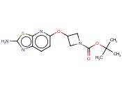 TERT-BUTYL 3-([2-AMINO-[1,3]THIAZOLO[5,4-B]PYRIDIN-5-YL]OXY)AZETIDINE-1-CARBOXYLATE