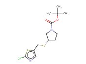 (S)-3-(2-CHLORO-THIAZOL-5-YLMETHYLSULFANYL)-PYRROLIDINE-1-CARBOXYLIC ACID TERT-BUTYL ESTER