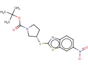 (S)-3-(6-NITRO-BENZOTHIAZOL-2-YLSULFANYL)-PYRROLIDINE-1-CARBOXYLIC ACID TERT-BUTYL ESTER