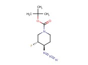 (3,4)-TRANS-TERT BUTYL-4-AZIDO-3-FLUOROPIPERIDINE-1-CARBOXYLATE