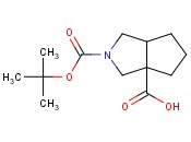 2-(<span class='lighter'>TERT-BUTOXYCARBONYL</span>)OCTAHYDROCYCLOPENTA[C]PYRROLE-3A-CARBOXYLIC ACID