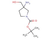 <span class='lighter'>TERT-BUTYL</span> 3-<span class='lighter'>AMINO</span>-3-(HYDROXYMETHYL)PYRROLIDINE-1-<span class='lighter'>CARBOXYLATE</span>