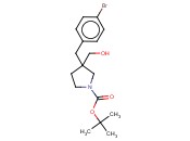 TERT-BUTYL 3-(4-BROMOBENZYL)-3-(HYDROXYMETHYL)PYRROLIDINE-1-CARBOXYLATE
