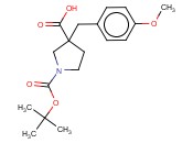 1-(TERT-BUTOXYCARBONYL)-3-(4-METHOXYBENZYL)PYRROLIDINE-3-CARBOXYLIC ACID