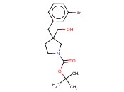 TERT-BUTYL 3-(3-BROMOBENZYL)-3-(HYDROXYMETHYL)PYRROLIDINE-1-CARBOXYLATE