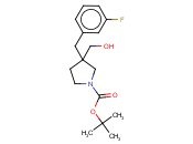 TERT-BUTYL 3-(3-FLUOROBENZYL)-3-(HYDROXYMETHYL)PYRROLIDINE-1-CARBOXYLATE