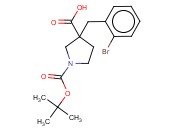 3-(2-BROMOBENZYL)-1-(TERT-BUTOXYCARBONYL)PYRROLIDINE-3-CARBOXYLIC ACID