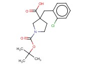 1-(TERT-BUTOXYCARBONYL)-3-(2-CHLOROBENZYL)PYRROLIDINE-3-CARBOXYLIC ACID