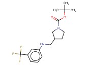 1-<span class='lighter'>吡咯烷</span>羧酸,3-[[[3-(三氟<span class='lighter'>甲基</span>)苯基]氨基]<span class='lighter'>甲基</span>]-, 1,1-二<span class='lighter'>甲基</span>乙基酯