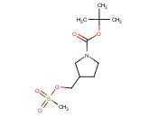 1-(叔丁氧基羰基)-3-吡咯烷甲基-甲磺酸酯