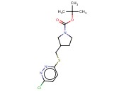 3-(6-CHLORO-PYRIDAZIN-3-YLSULFANYLMETHYL)-PYRROLIDINE-1-CARBOXYLIC ACID TERT-BUTYL ESTER