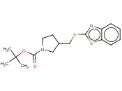 3-(BENZOTHIAZOL-2-YLSULFANYLMETHYL)-PYRROLIDINE-1-CARBOXYLIC ACID TERT-BUTYL ESTER